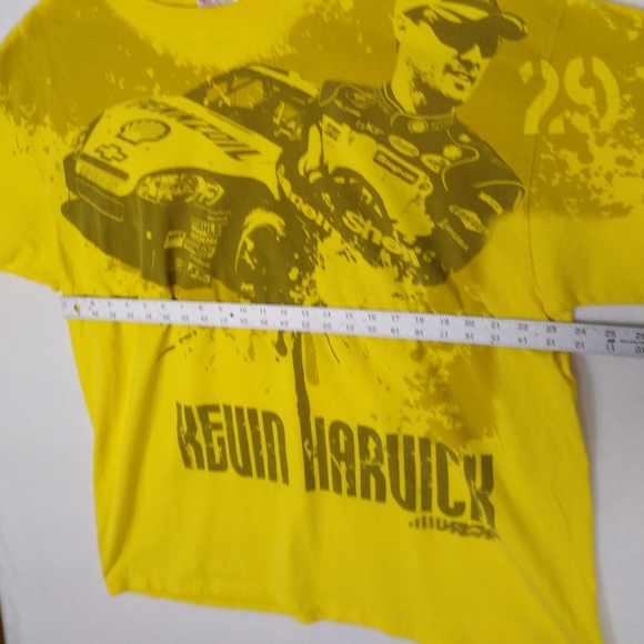 Vintage Chase Authentics Nascar Kevin Harvick Graphic T Shirt 2X - Picture 7 of 8